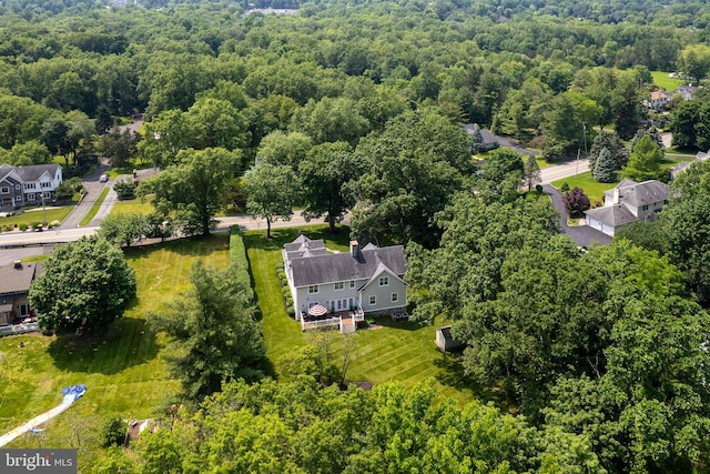 58 Haas Rd, Basking Ridge, NJ 07920 - drone / aerial view of a heavily wooded area