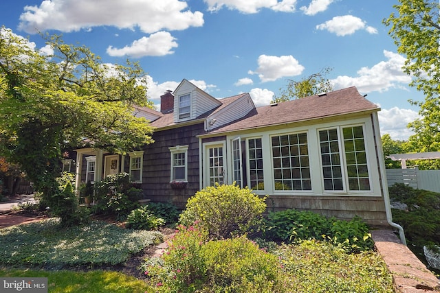 726 Forest Grove Rd, Wycombe, PA 18980 - view of property exterior with roof with shingles