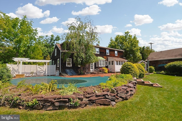 726 Forest Grove Rd, Wycombe, PA 18980 - view of pool featuring a lawn