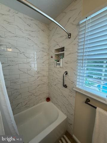 1397 Dennis Rd, Southampton, PA 18966 - bathroom with shower / bathtub combination with curtain