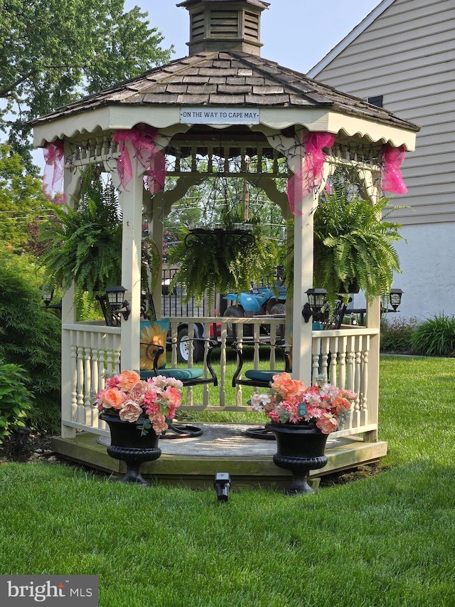 1397 Dennis Rd, Southampton, PA 18966 - view of green lawn with a gazebo