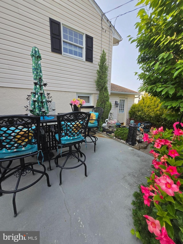 1397 Dennis Rd, Southampton, PA 18966 - view of patio with outdoor dining area