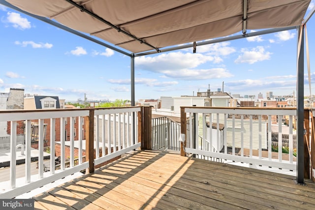 206 E Randall St, Baltimore, MD 21230 - deck with a city view