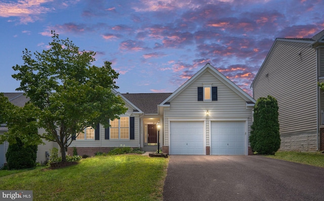 35510 Somerset Ridge Rd, Locust Grove, VA 22508 - traditional-style home with driveway, a front yard, and a garage