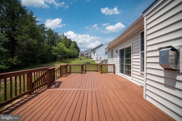 35510 Somerset Ridge Rd, Locust Grove, VA 22508 - deck with cooling unit