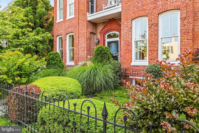 1235 S St NW Unit 1, Washington, DC 20009 - view of exterior entry with brick siding