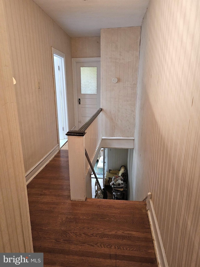 1943 W Sparks St, Philadelphia, PA 19141 - stairway featuring wood finished floors