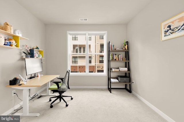 7458 Backett Wood Ter Unit 401, Mclean, VA 22102 - office area featuring carpet floors and baseboards