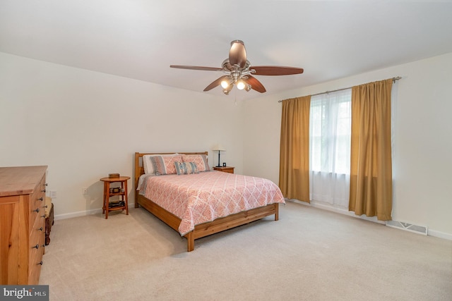 349 Lexington Way, Littlestown, PA 17340 - bedroom featuring light colored carpet, baseboards, and ceiling fan