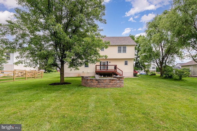 349 Lexington Way, Littlestown, PA 17340 - back of property featuring a deck