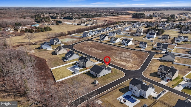 126 Lennox Ct, Camden Wyoming, DE 19934 - aerial perspective of suburban area