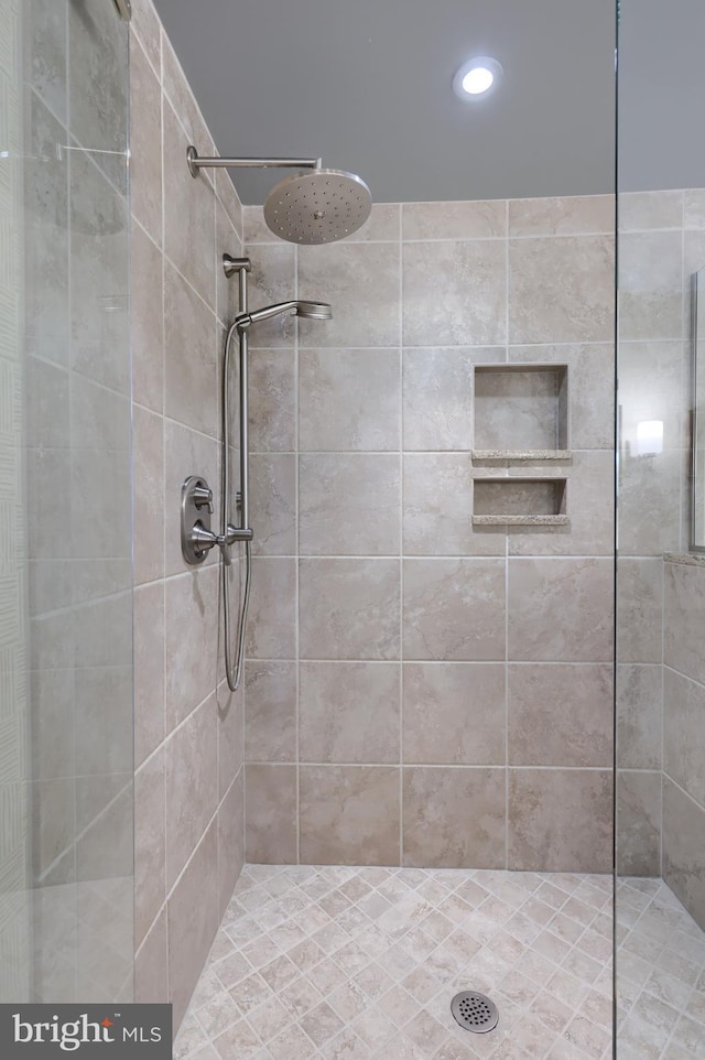 110 N Duke St Unit 201, Lancaster, PA 17602 - full bathroom with tiled shower and recessed lighting
