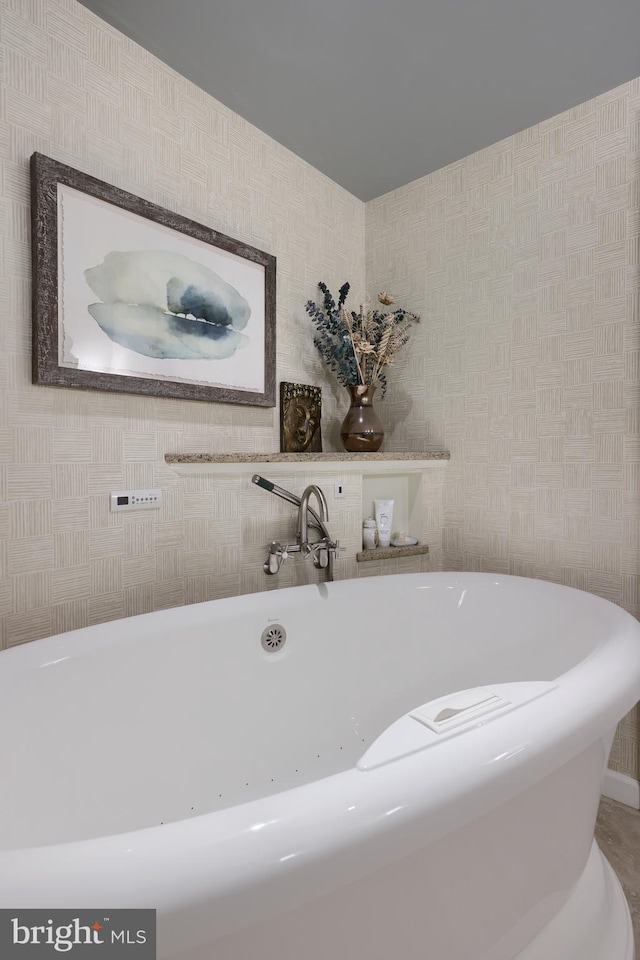110 N Duke St Unit 201, Lancaster, PA 17602 - bathroom with a freestanding bath