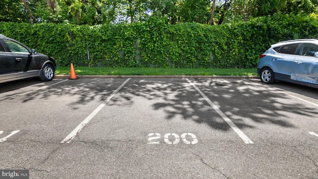 7333 New Hampshire Ave Unit 800, Takoma Park, MD 20912 - uncovered parking lot with view of wooded area