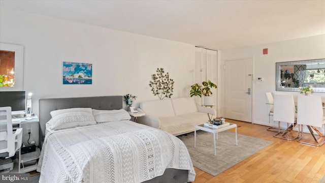 7333 New Hampshire Ave Unit 800, Takoma Park, MD 20912 - bedroom with wood finished floors and a closet