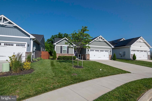 189 Massie St, Stephens City, VA 22655 - craftsman inspired home featuring board and batten siding, stone siding, driveway, and an attached garage