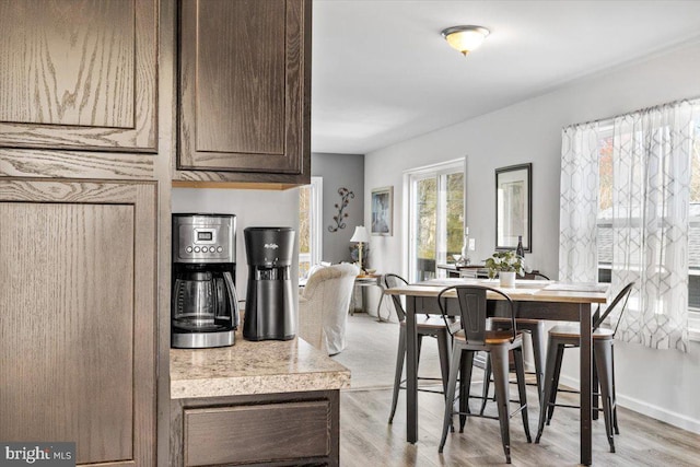 228 Cranberry Dr, Blakeslee, PA 18610 - dining area with light wood-type flooring