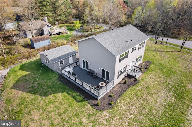 228 Cranberry Dr, Blakeslee, PA 18610 - view from above of property