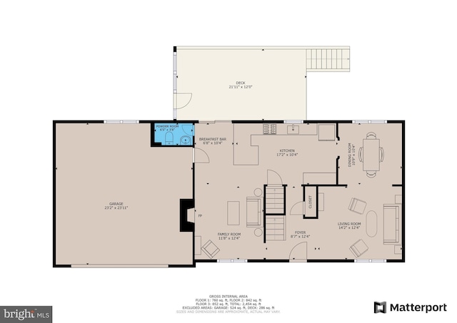 12013 Cheviot Dr, Herndon, VA 20170 - view of home floor plan