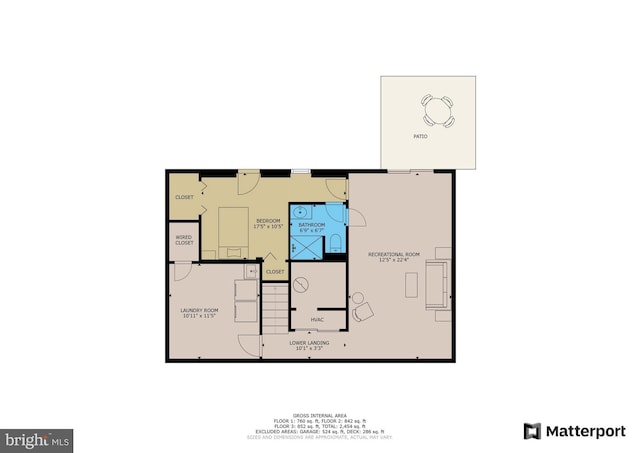 12013 Cheviot Dr, Herndon, VA 20170 - view of floor plan / room layout