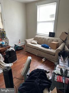 14 3rd Ave, Baltimore, MD 21225 - living area featuring wood finished floors
