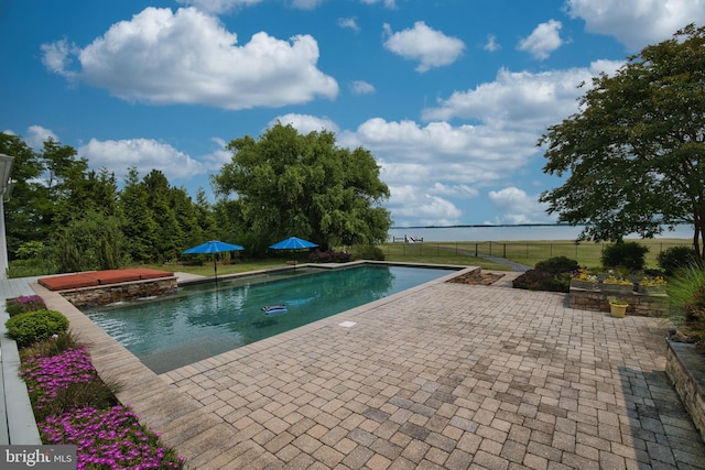 6153 Long Point Rd, Neavitt, MD 21652 - view of pool with a patio