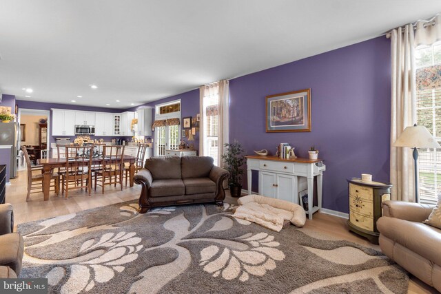 5631 Jordan Blvd, New Market, MD 21774 - living area with light wood finished floors and recessed lighting