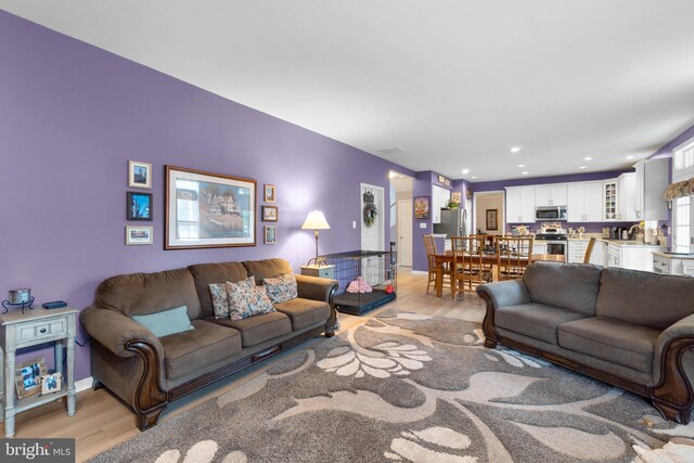 5631 Jordan Blvd, New Market, MD 21774 - living room with light wood-style floors