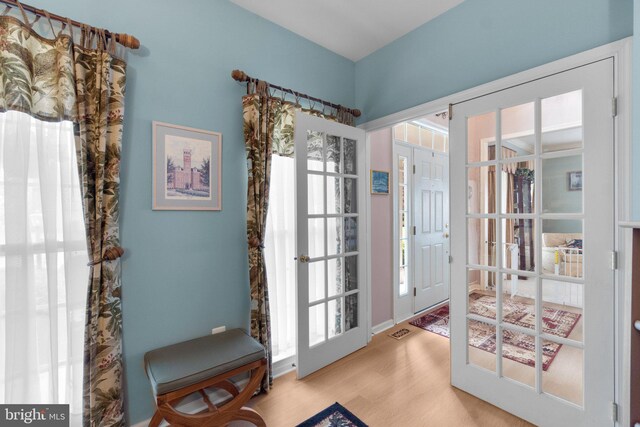 5631 Jordan Blvd, New Market, MD 21774 - entryway with french doors and wood finished floors