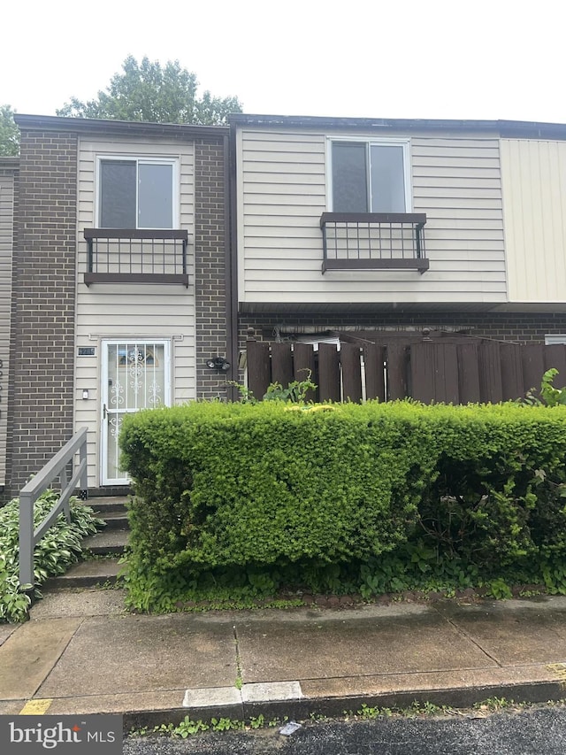 8265 Vosges Rd, Windsor Mill, MD 21244 - view of front of home featuring brick siding
