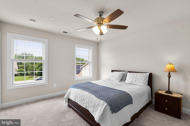 766 Chatelaine Ct, Eldersburg, MD 21784 - bedroom featuring light colored carpet and a ceiling fan