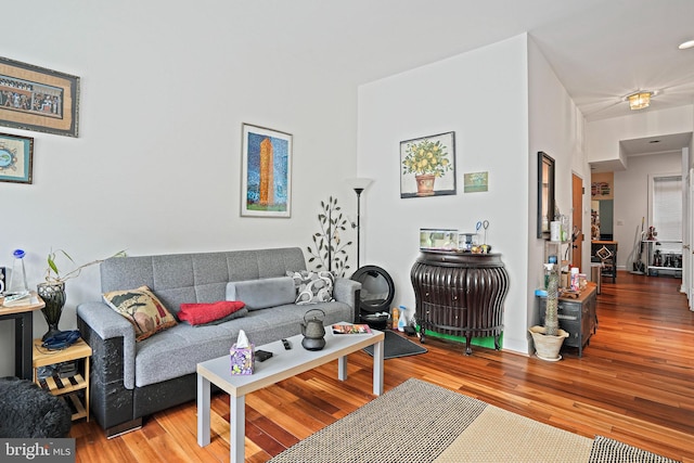 1413 Hopkins St NW, Washington, DC 20036 - living room with wood finished floors