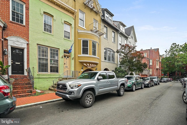 1413 Hopkins St NW, Washington, DC 20036 - view of building exterior featuring entry steps and a residential view