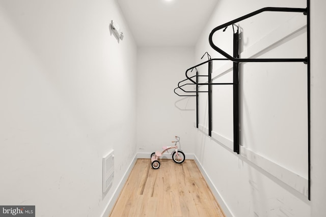 4335 Harrison St NW Unit 2, Washington, DC 20015 - washroom with wood finished floors and baseboards