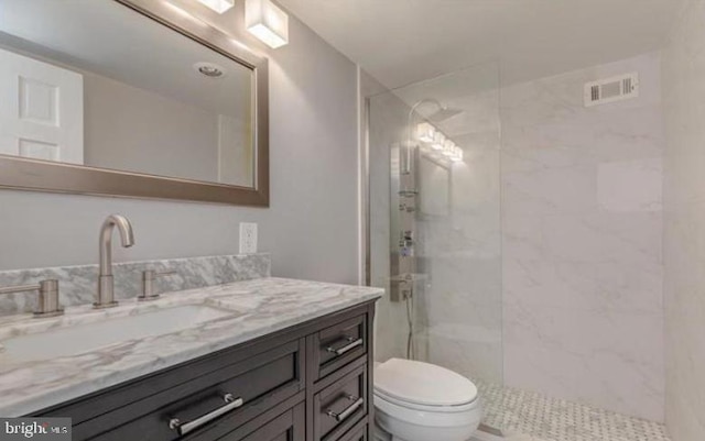 1300 Army Navy Dr Unit 803, Arlington, VA 22202 - bathroom with toilet, walk in shower, and vanity
