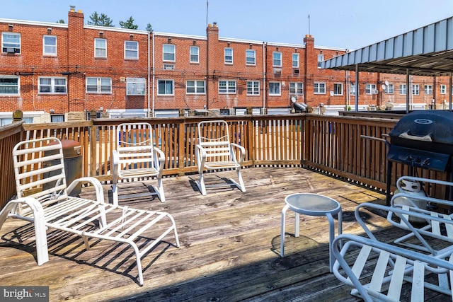 8627 Gilbert St, Philadelphia, PA 19150 - view of deck