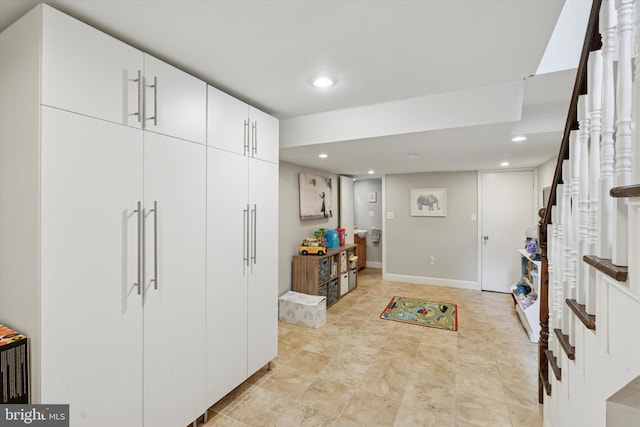1537 S 2nd St, Philadelphia, PA 19147 - entryway with stairway and recessed lighting