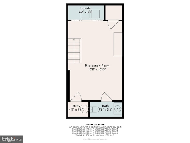 1537 S 2nd St, Philadelphia, PA 19147 - home floor plan