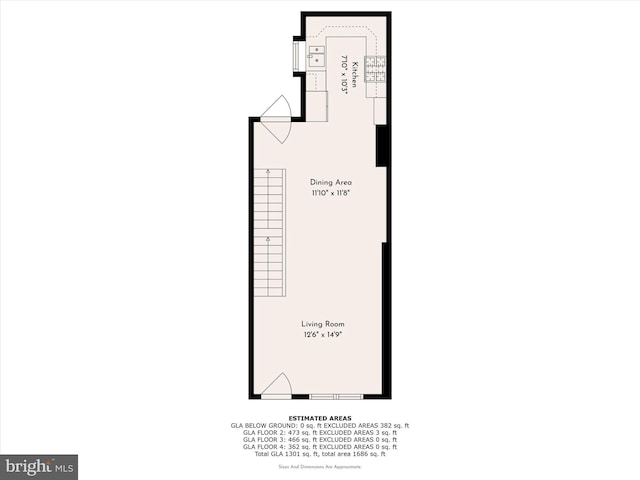 1537 S 2nd St, Philadelphia, PA 19147 - room layout