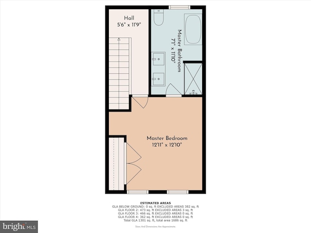 1537 S 2nd St, Philadelphia, PA 19147 - home floor plan