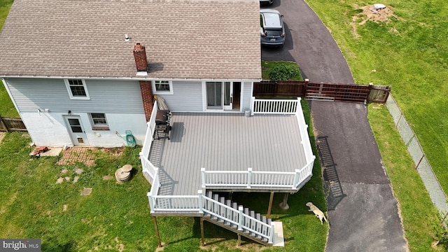 12 Thruway Dr, Colora, MD 21917 - view from above of property