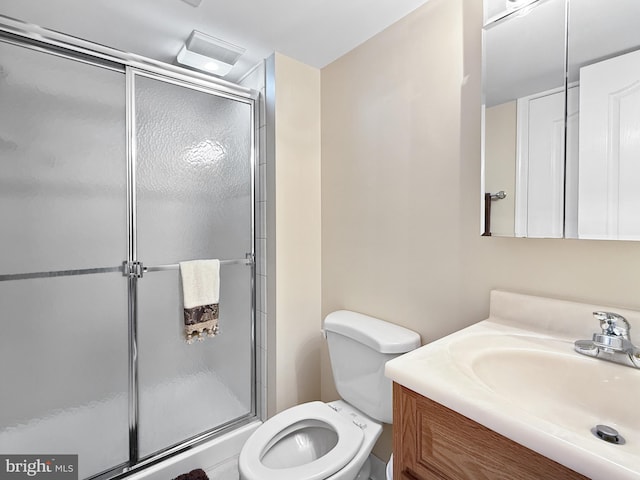 13225 Manor S, Mount Airy, MD 21771 - full bath featuring vanity, toilet, and a shower stall
