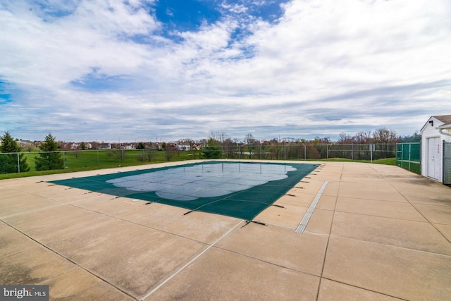 13225 Manor S, Mount Airy, MD 21771 - view of swimming pool with a patio area
