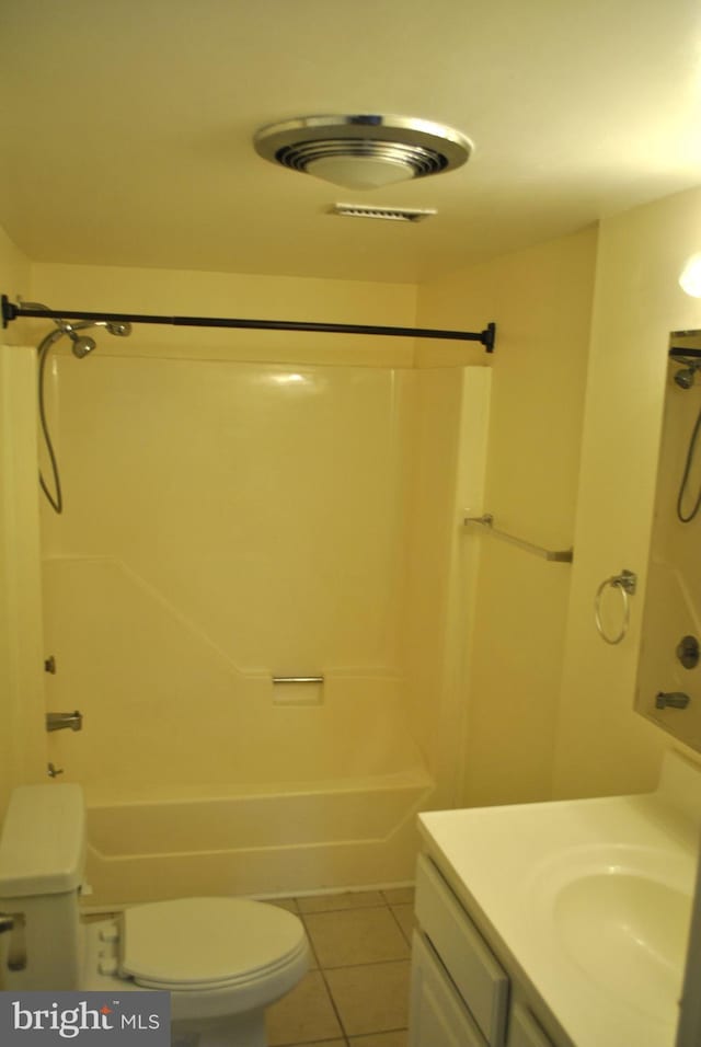 228 Canal Park Dr Unit G-1, Salisbury, MD 21804 - full bathroom featuring vanity, shower / bath combination, and tile patterned floors