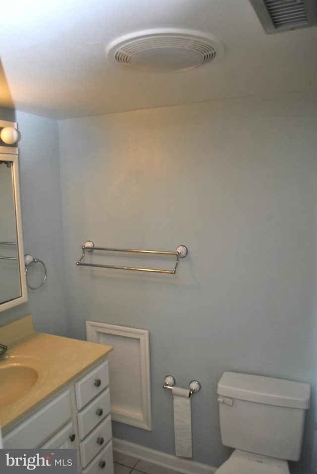 228 Canal Park Dr Unit G-1, Salisbury, MD 21804 - bathroom with vanity and tile patterned flooring
