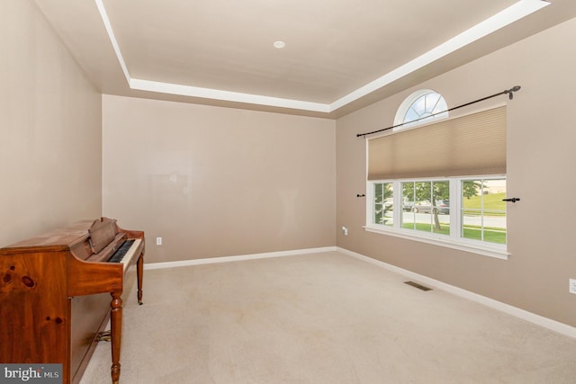 168 Joshua Dr, Hanover, PA 17331 - unfurnished office featuring a raised ceiling, carpet, and plenty of natural light