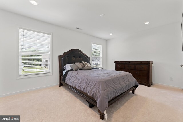 9400 Kinnerton Dr, Midlothian, VA 23112 - bedroom featuring light colored carpet, baseboards, and recessed lighting