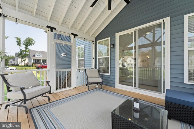 9400 Kinnerton Dr, Midlothian, VA 23112 - porch featuring a residential view