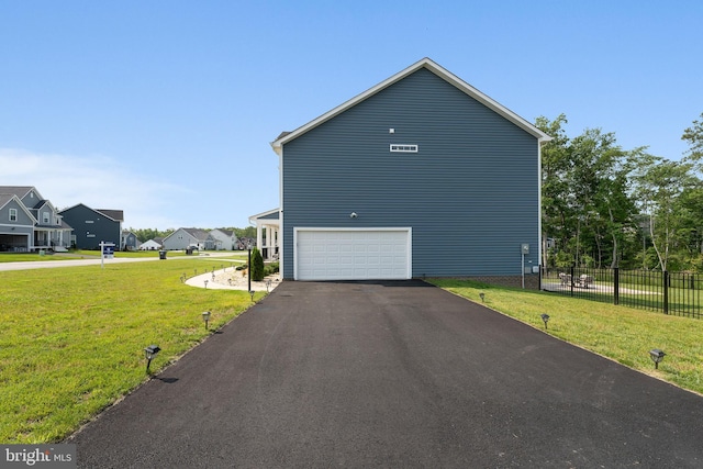 9400 Kinnerton Dr, Midlothian, VA 23112 - view of side of property featuring driveway and a garage