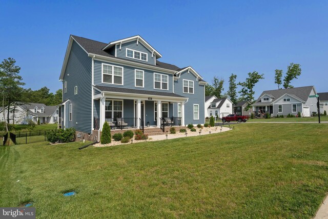 9400 Kinnerton Dr, Midlothian, VA 23112 - view of front facade featuring a porch